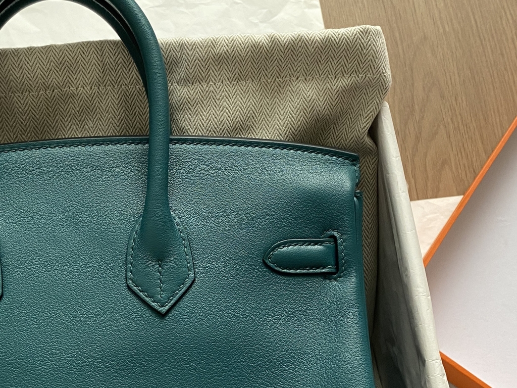 Birkin 25 - Blue - Swift - GHW