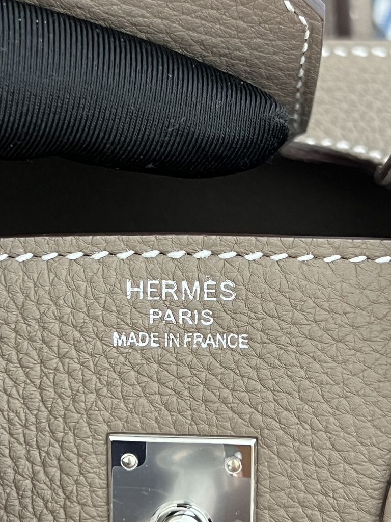 Birkin 25 - Etoupe - Togo - PHW
