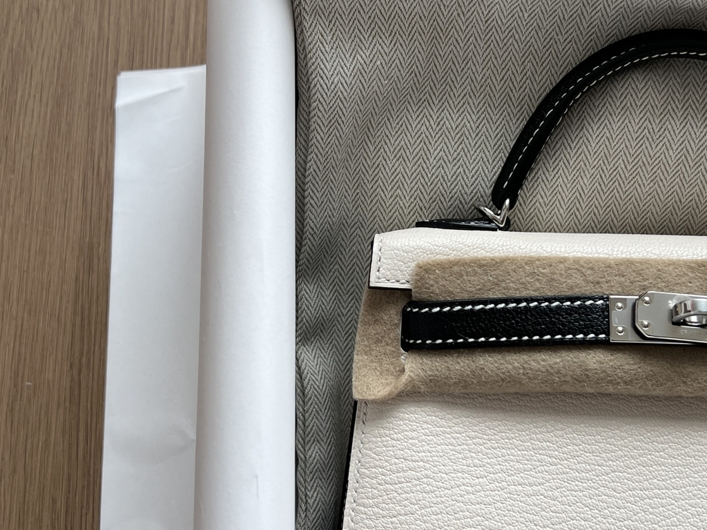 Kelly Mini SO - Noir/ Nata - Chevre - PHW