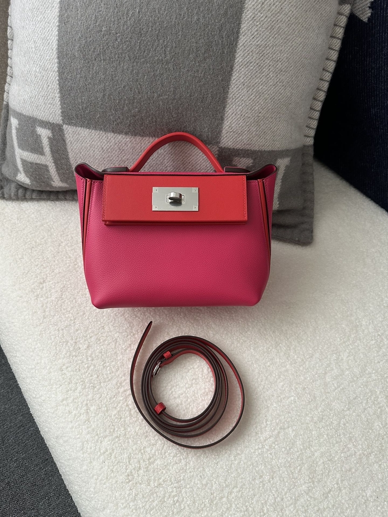 Kelly 2424 Mini 21cm Evercolor Swift Leather Bag