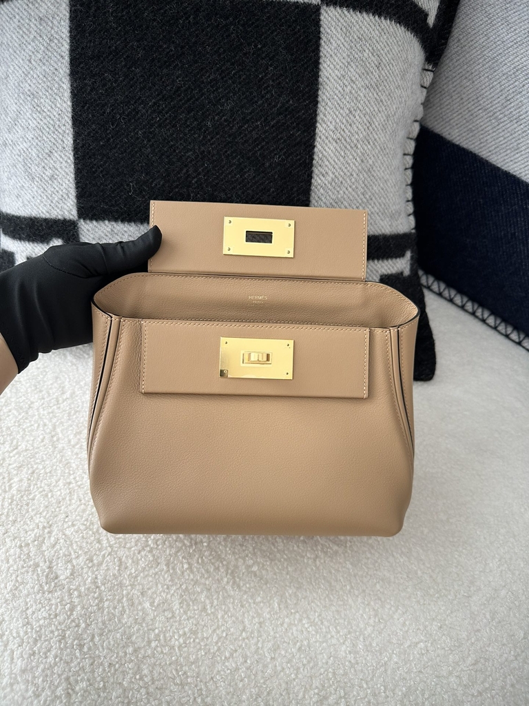 Kelly 2424 Mini 21cm Evercolor Swift Leather Bag