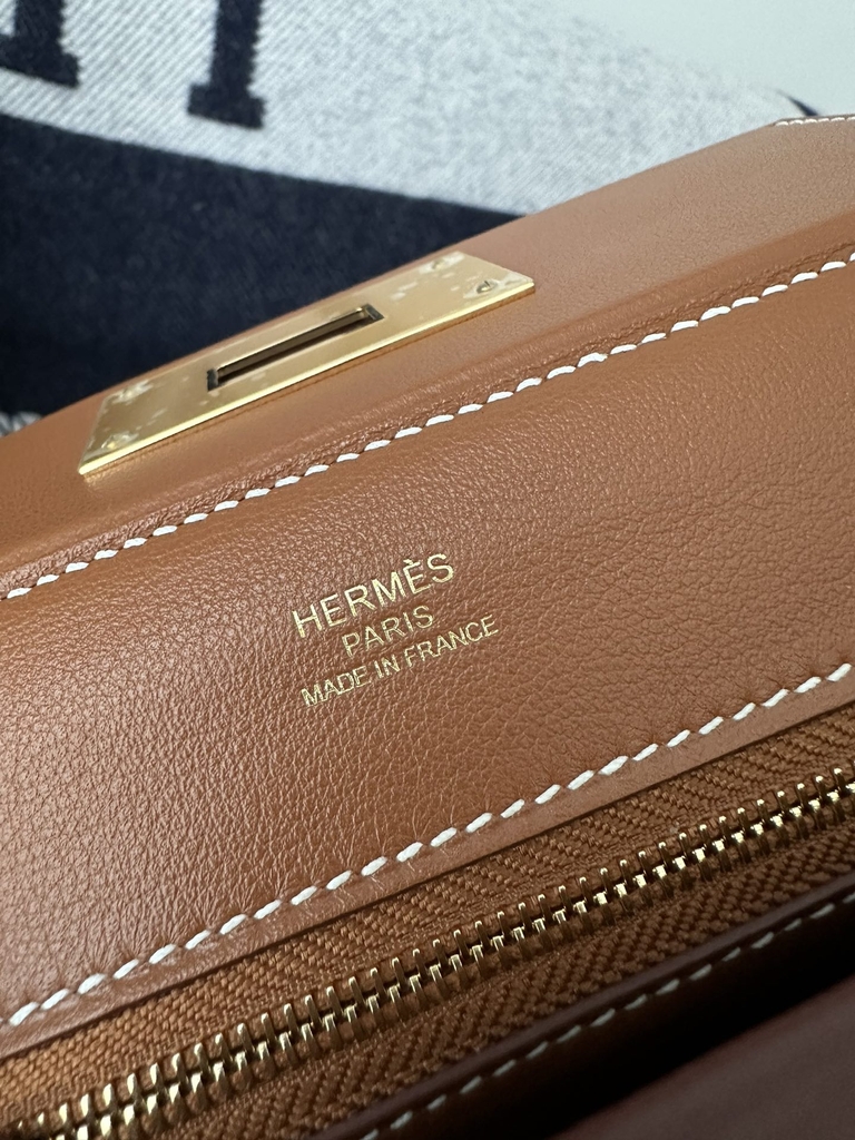 Kelly 2424 Mini 21cm Evercolor Swift Leather CC37 Gold