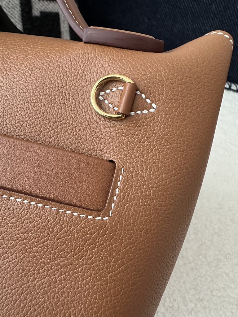 Kelly 2424 Mini 21cm Evercolor Swift Leather CC37 Gold