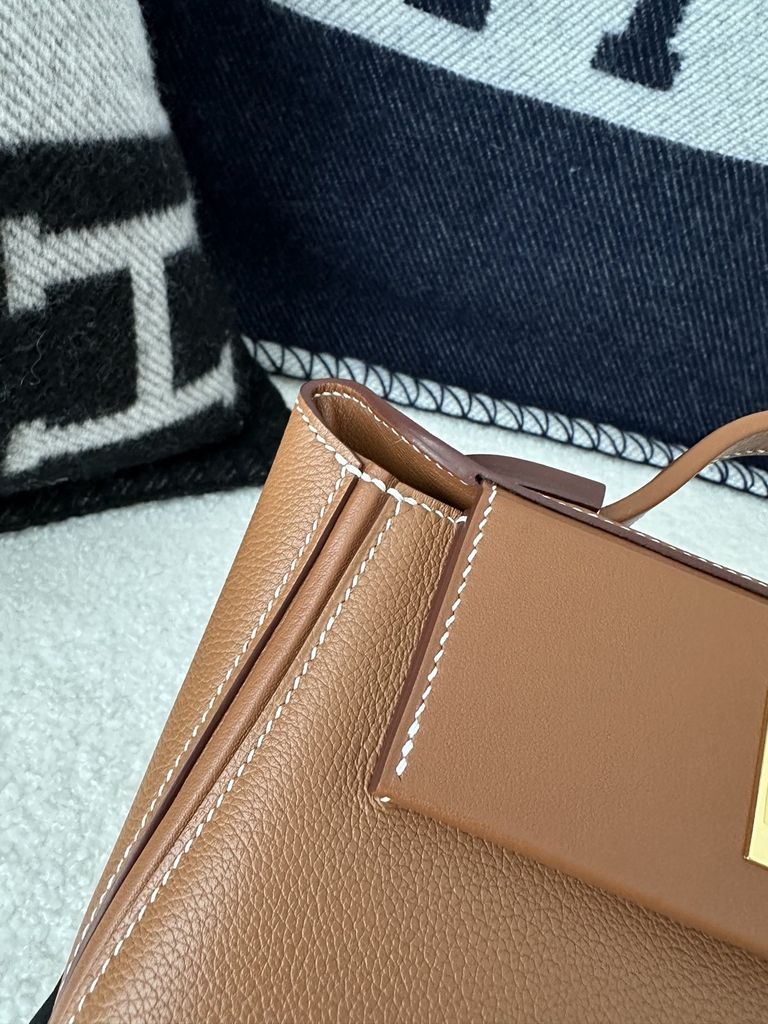 Kelly 2424 Mini 21cm Evercolor Swift Leather CC37 Gold
