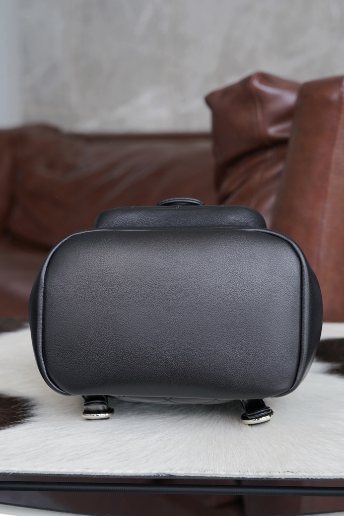 CHANEL 24p DUMAS Black Backpack