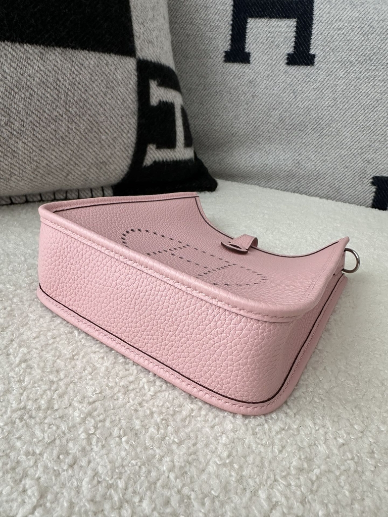 Mini Evelyne Tc Clemence  3Q Rose Sakura silver hardware
