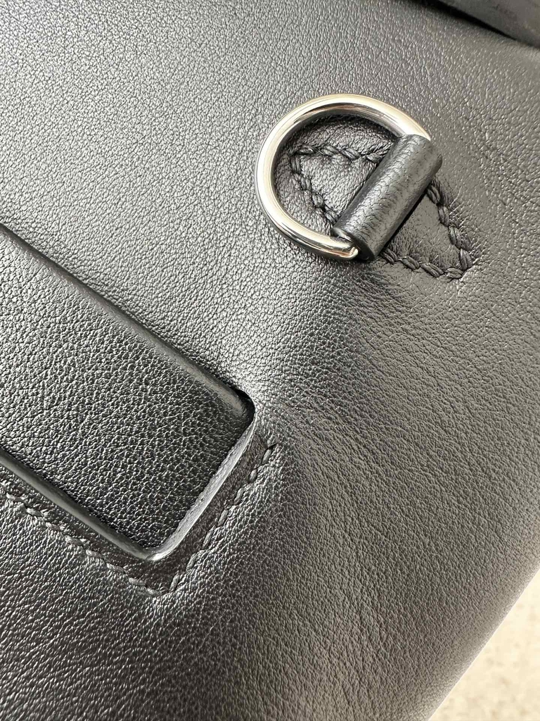 2424 mini 21cm volupto Swift CK89 Noir silver hardware