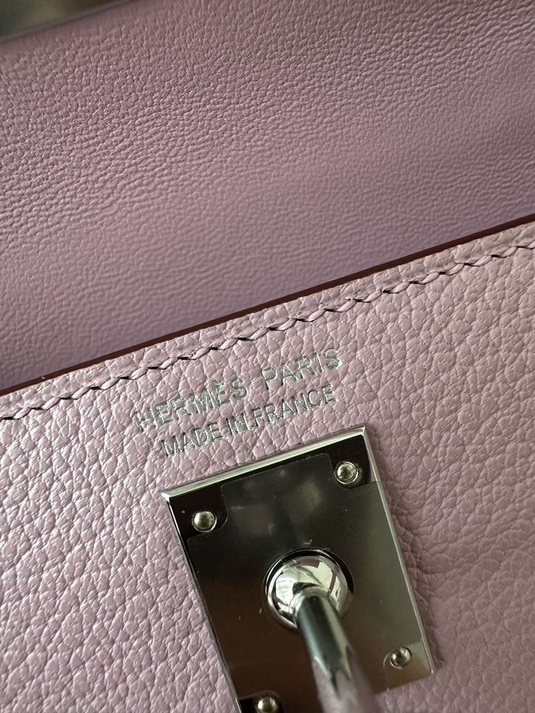 Kelly mini II evercolor X9  Mauve sylvestre silver hardware