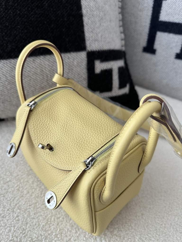Lindy mini Tc Clemence 1Z Jaune poussin silver hardware