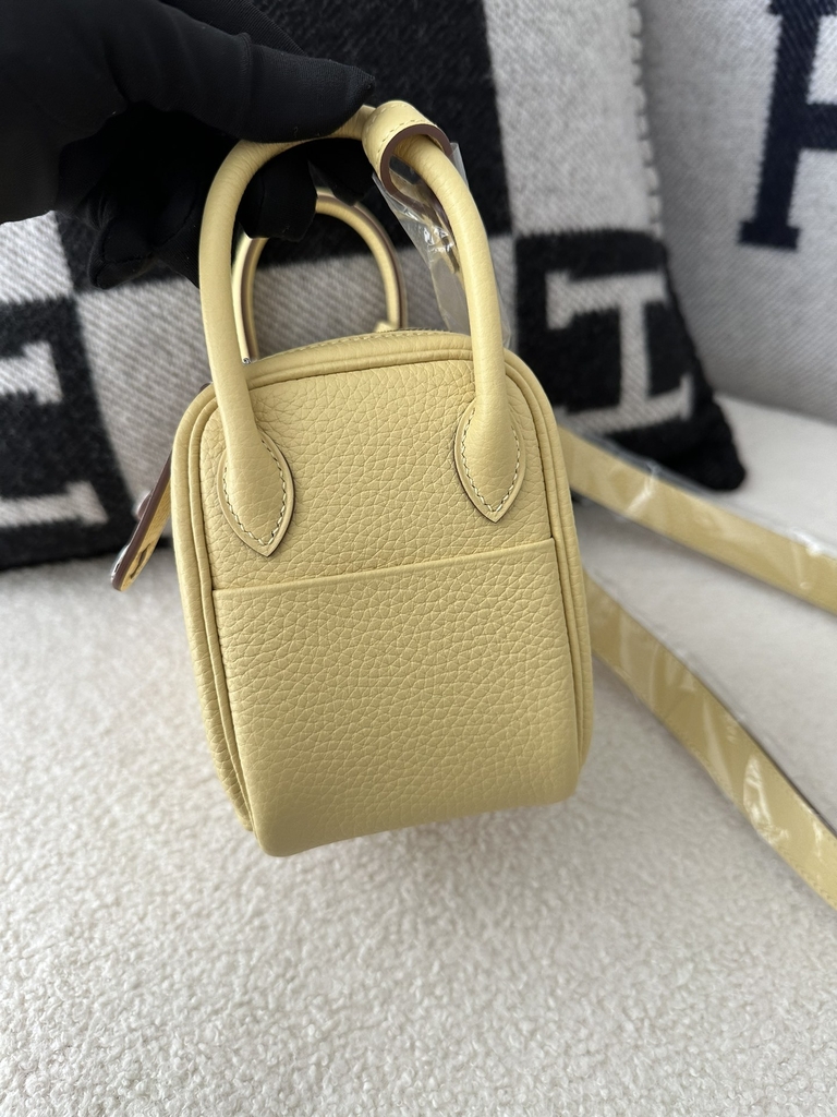 Lindy mini Tc Clemence 1Z Jaune poussin silver hardware