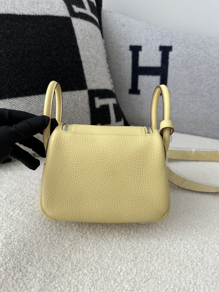 Lindy mini Tc Clemence 1Z Jaune poussin silver hardware