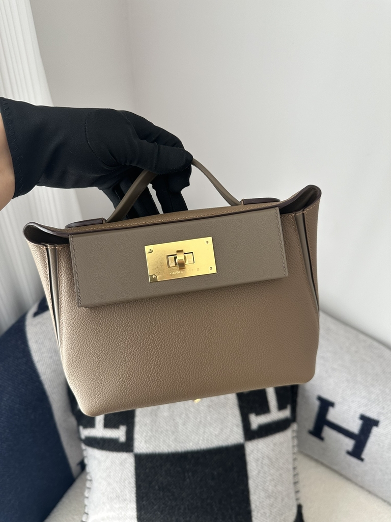 Kelly 2424 Mini 21cm Evercolor Swift Leather Bag