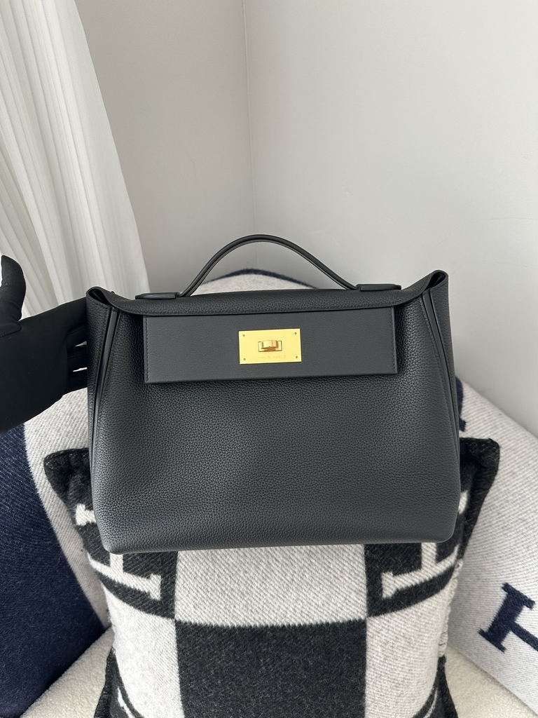 Kelly 2424 29cm Togo Swift Leather Bag
