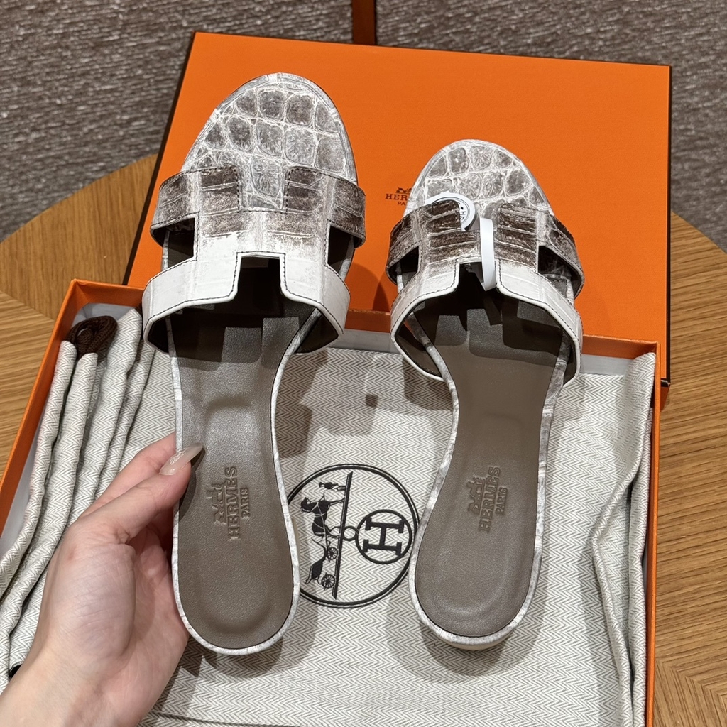 JD-2180 High Heel Sandals in Himalaya Alligator Leather
