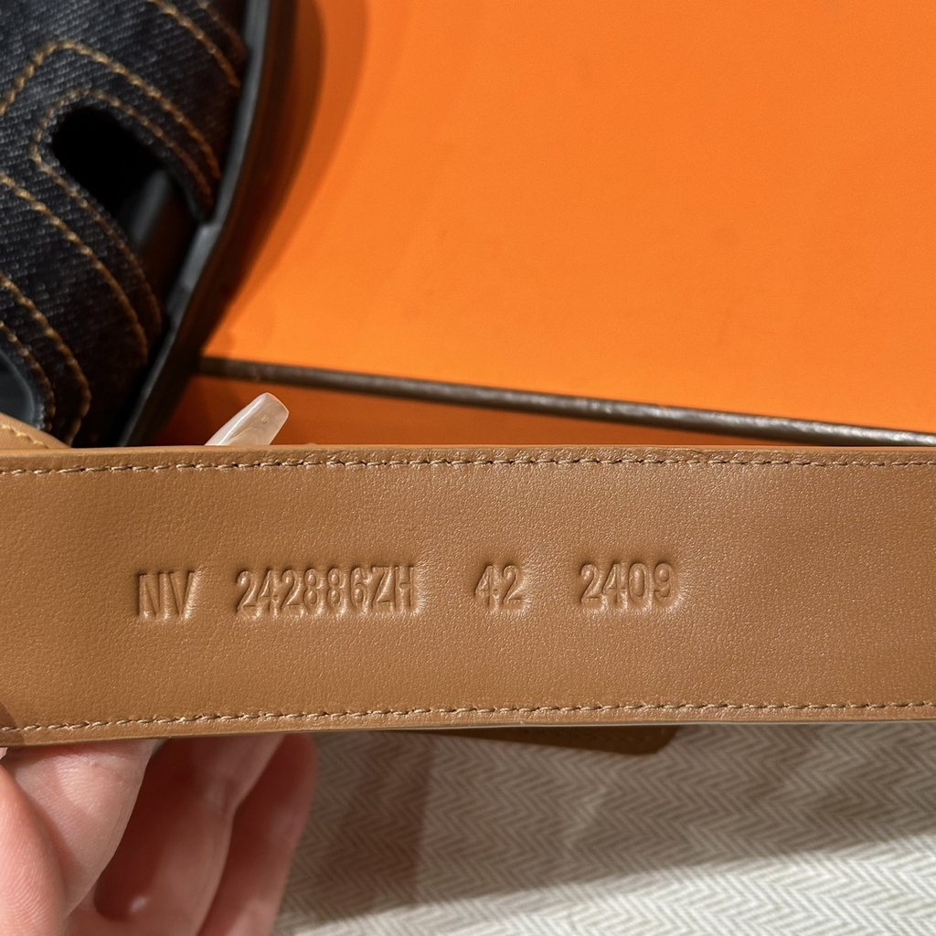 JD-620 180 Chypre Sandal Natural Lambskin
