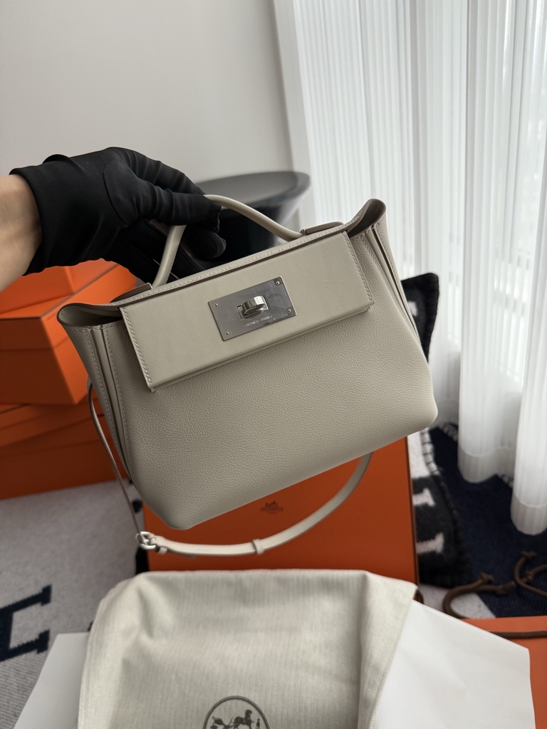 Kelly 2424 Mini Evercolor Swift Leather Bag 21cm