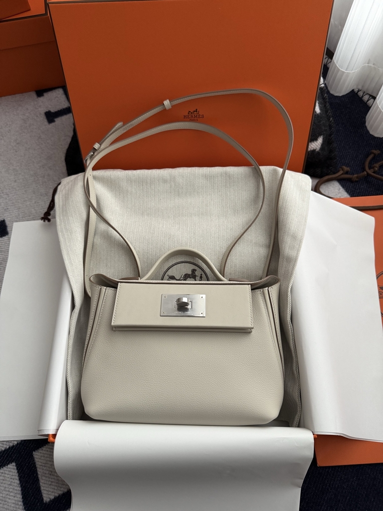 Kelly 2424 Mini Evercolor Swift Leather Bag 21cm
