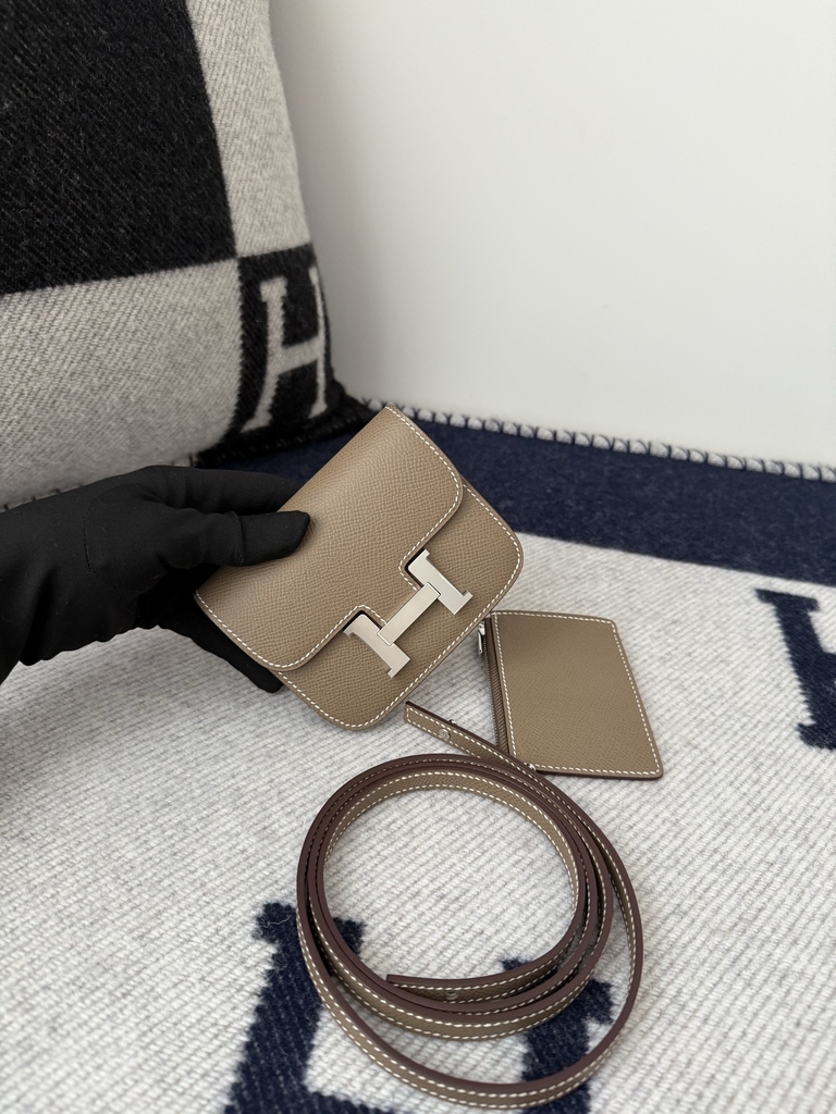 Constance Slim Card Holder Epsom Leather
