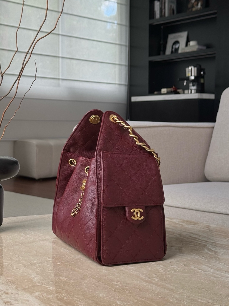 Hobo Ball 25s - Mini Wine Red 30x26x14cm