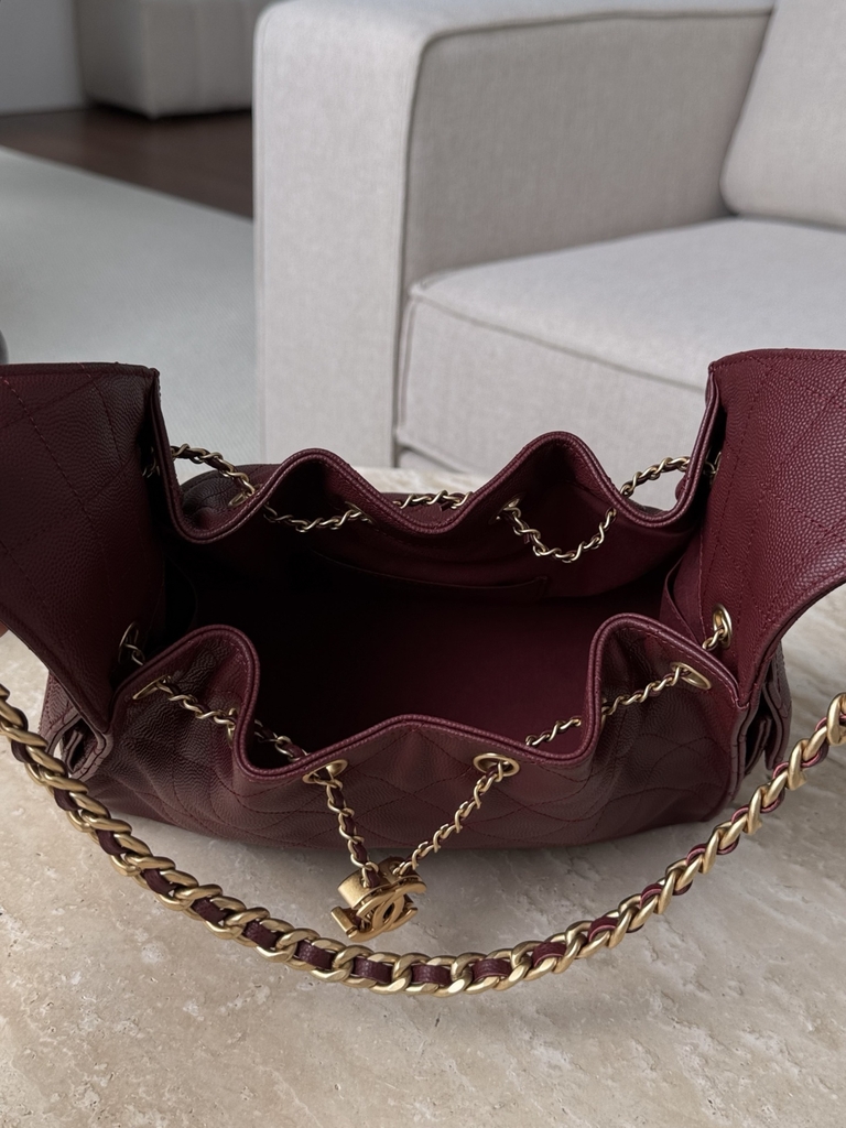 Hobo Ball 25s - Mini Wine Red 30x26x14cm