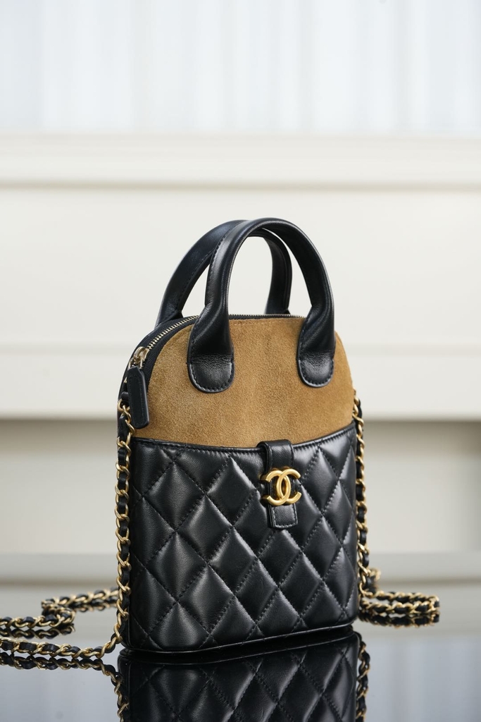Chanel 25A Suede French Fries Bag
