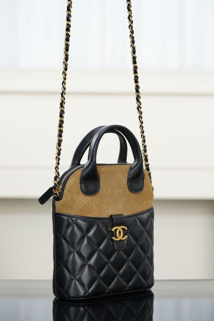 Chanel 25A Suede French Fries Bag