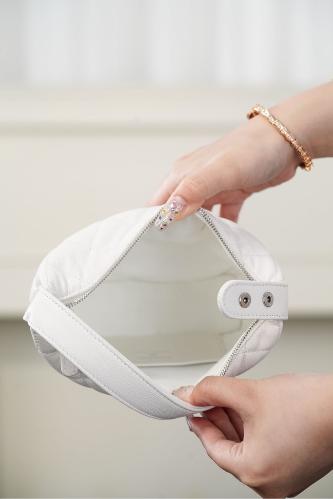 Chanel 25B Star Button Lunch Box Bag