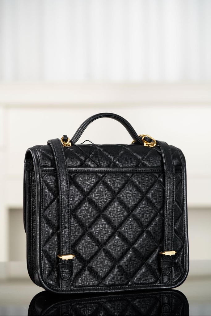 Chanel 25B Four Leaf Clover Mini Backpack