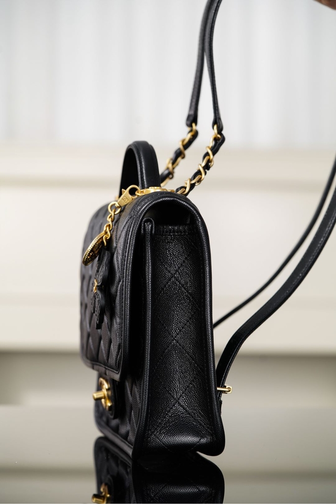 Chanel 25B Four Leaf Clover Mini Backpack