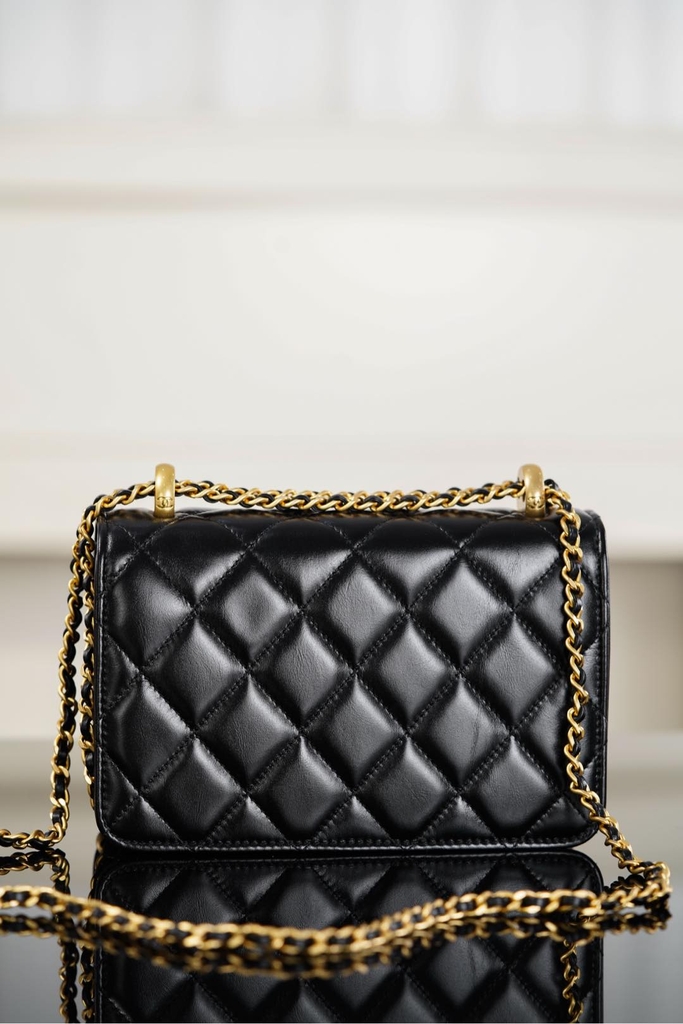 Chanel 25S Mini Black 19cm