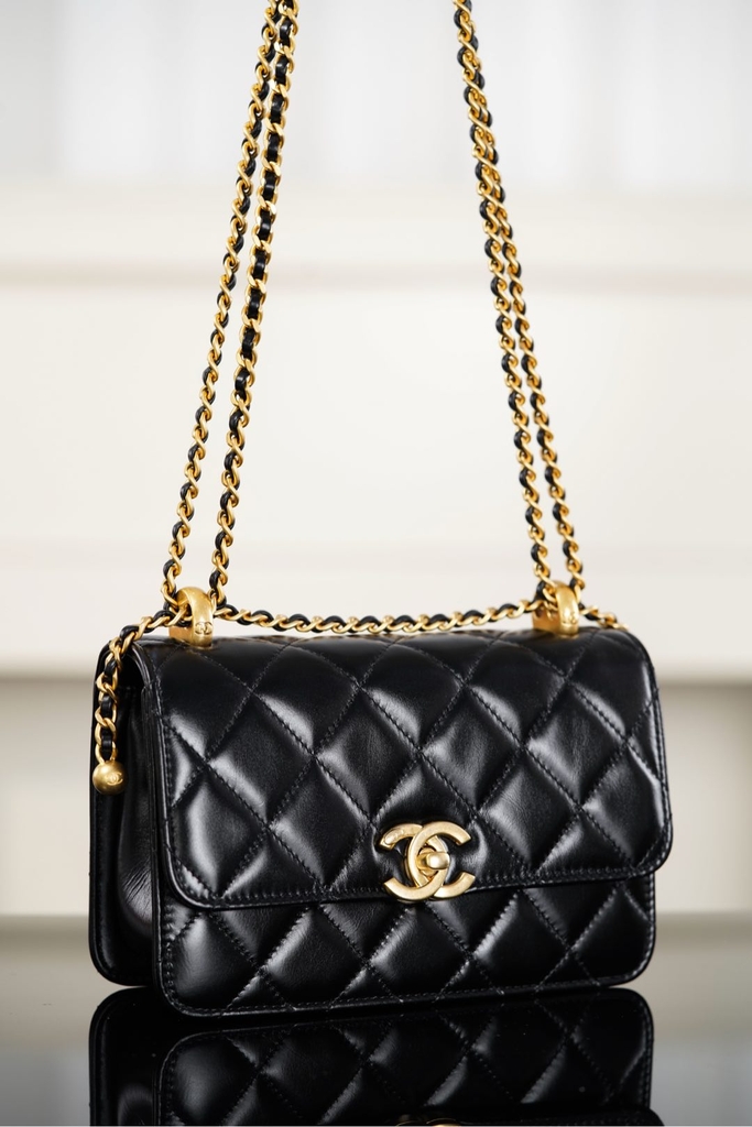 Chanel 25S Mini Black 19cm