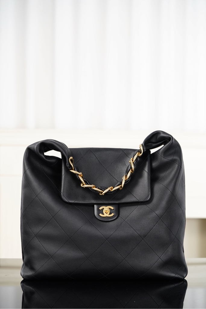 Chanel 25k Super Size Hippie Hobo Bag