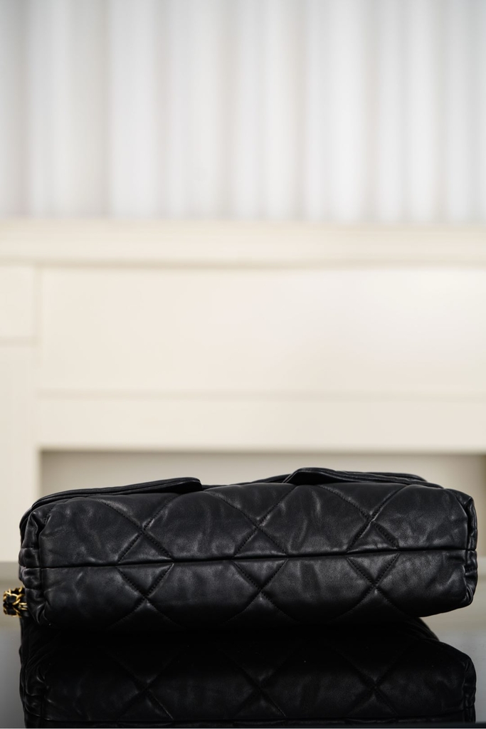 Chanel 25K Double Pocket Tote Bag