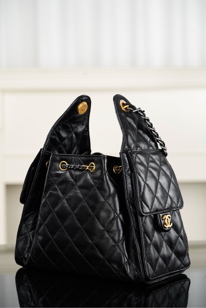 Chanel 25B Mini Bag Oil Wax Leather