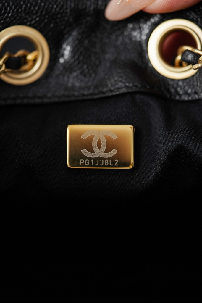 Chanel 26C Mini Bag Black Gold