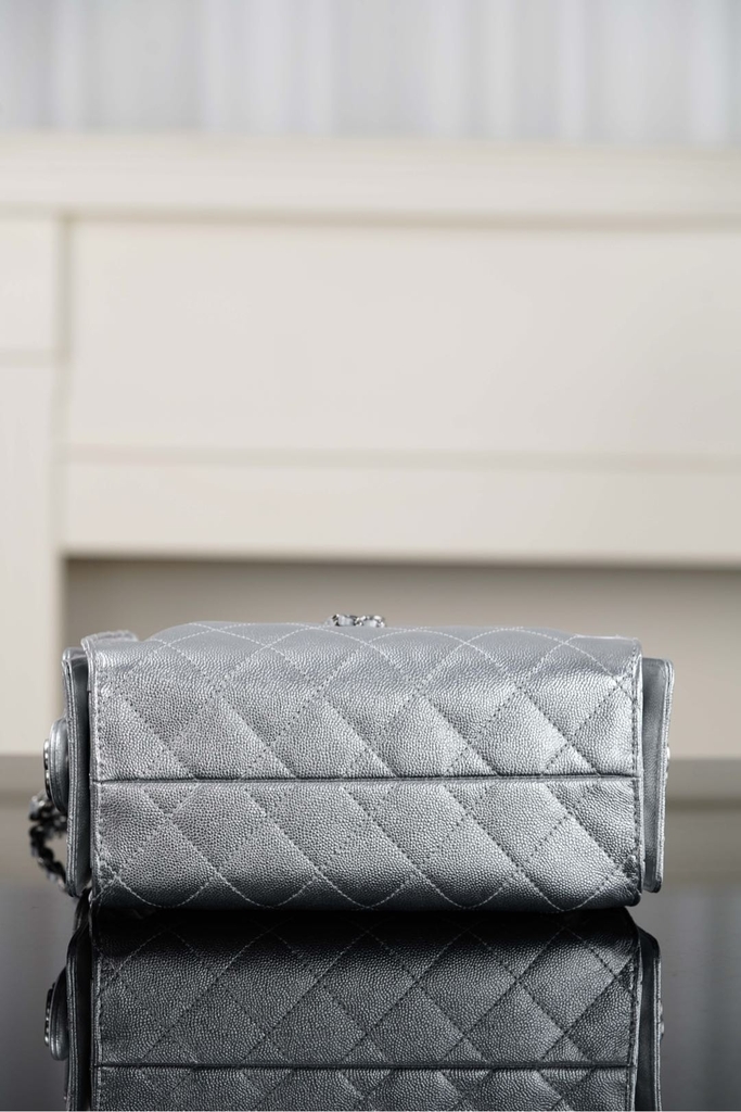 Chanel 26C Series Mini 25Bag Silver