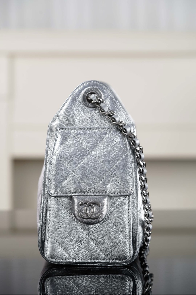 Chanel 26C Series Mini 25Bag Silver