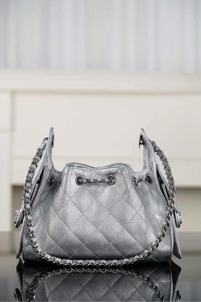 Chanel 26C Series Mini 25Bag Silver