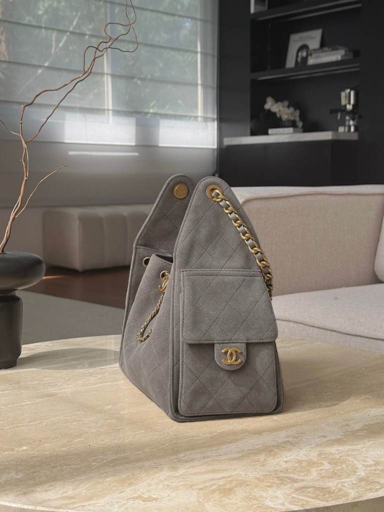 25C Hobo Small Gray 26x30x14cm