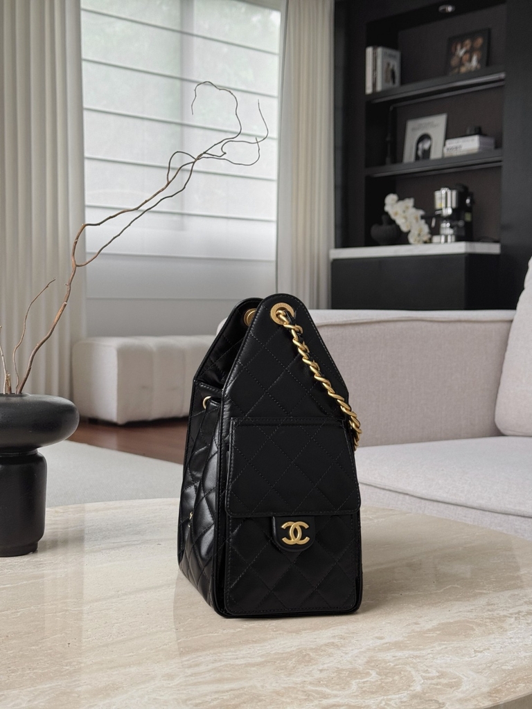 25C Hobo Black Cow 30x26x14cm