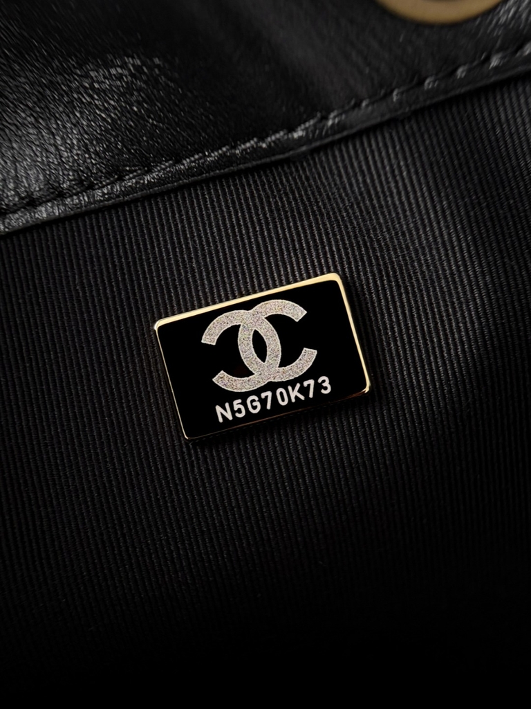 25C Hobo Black Cow 30x26x14cm