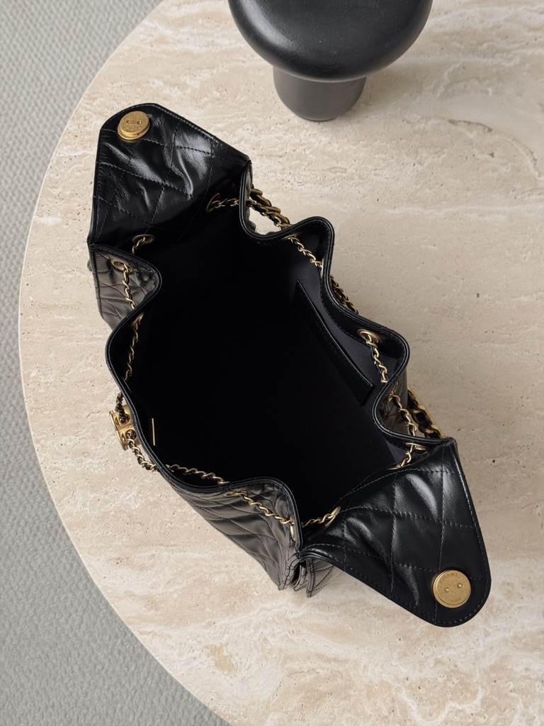 25C Hobo Black Cow 30x26x14cm