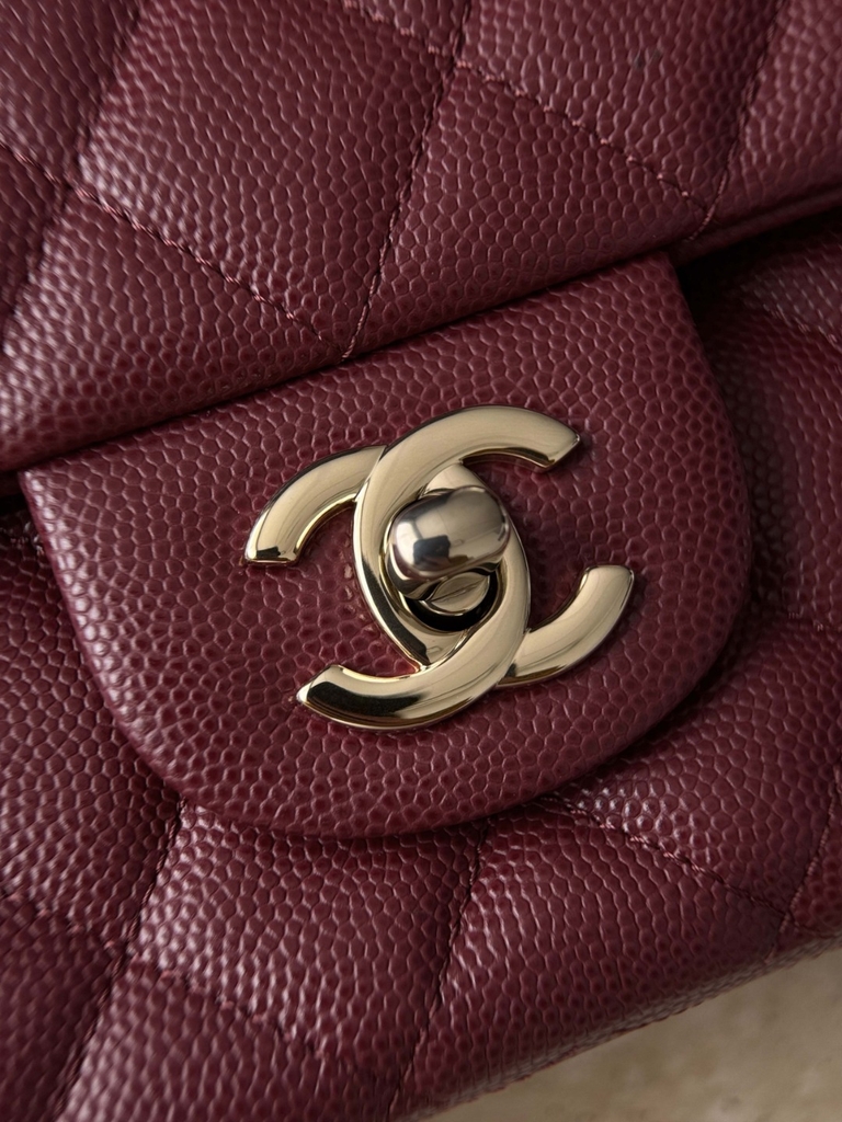 CF25 Wine Red and Light Gold Ball