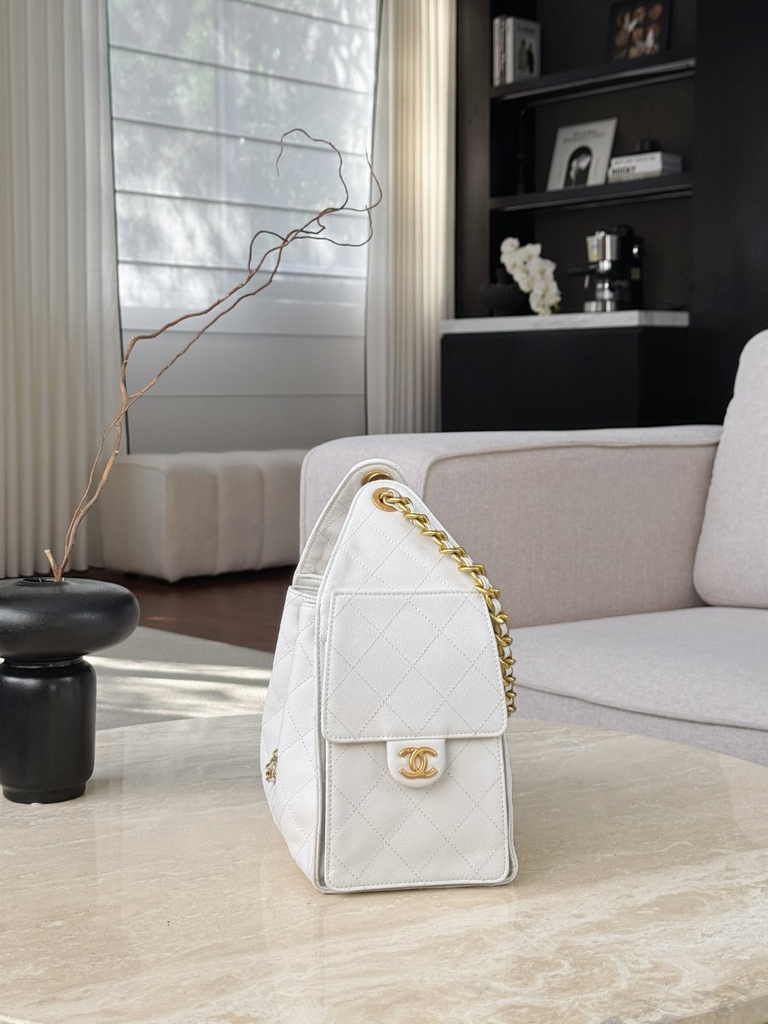 25s Hobo Ball Small White 26x30x14cm