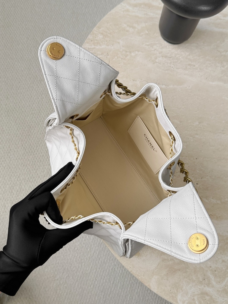 25s Hobo Ball Small White 26x30x14cm