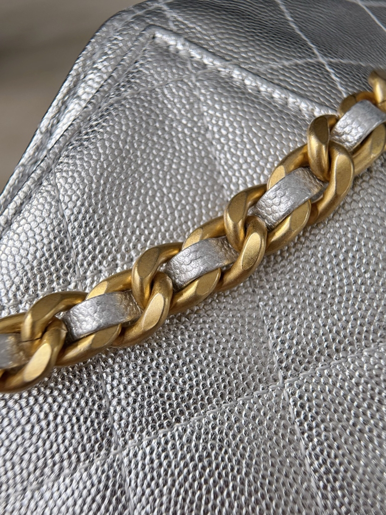 Hobo Ball 25s Small Silver 26x30x14cm