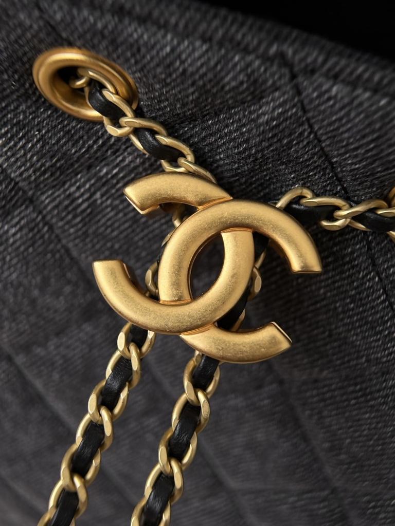 Hobo Black Denim Jeans 25s 30x40x15cm