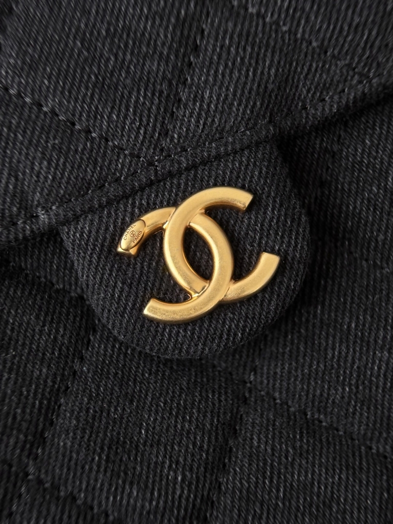 Hobo Black Denim Jeans 25s 30x40x15cm