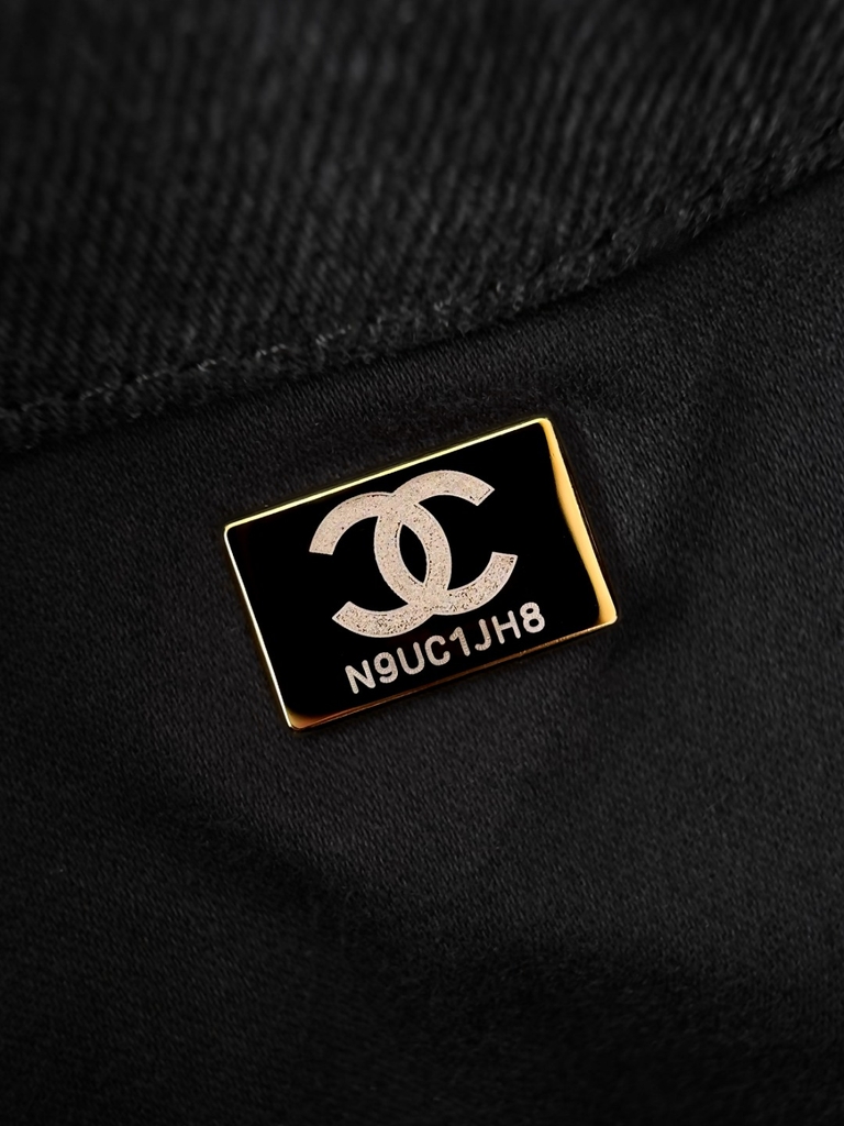 Hobo Black Denim Jeans 25s 30x40x15cm