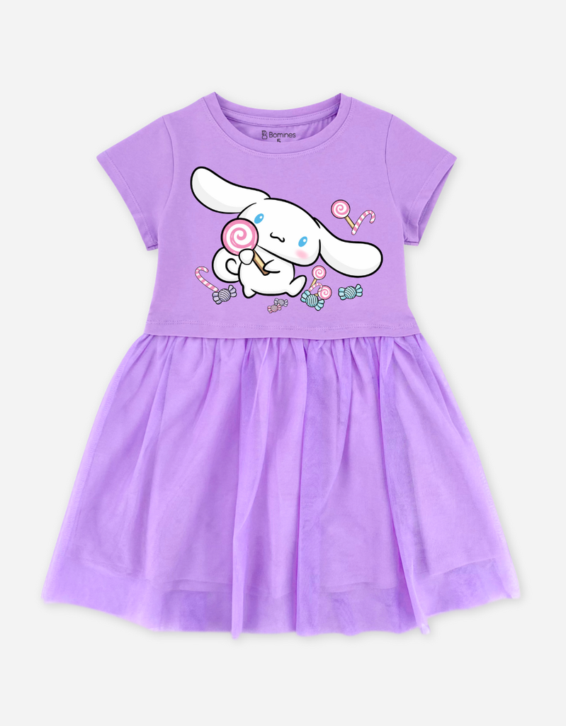 Váy bé gái phối lưới Cinnamoroll